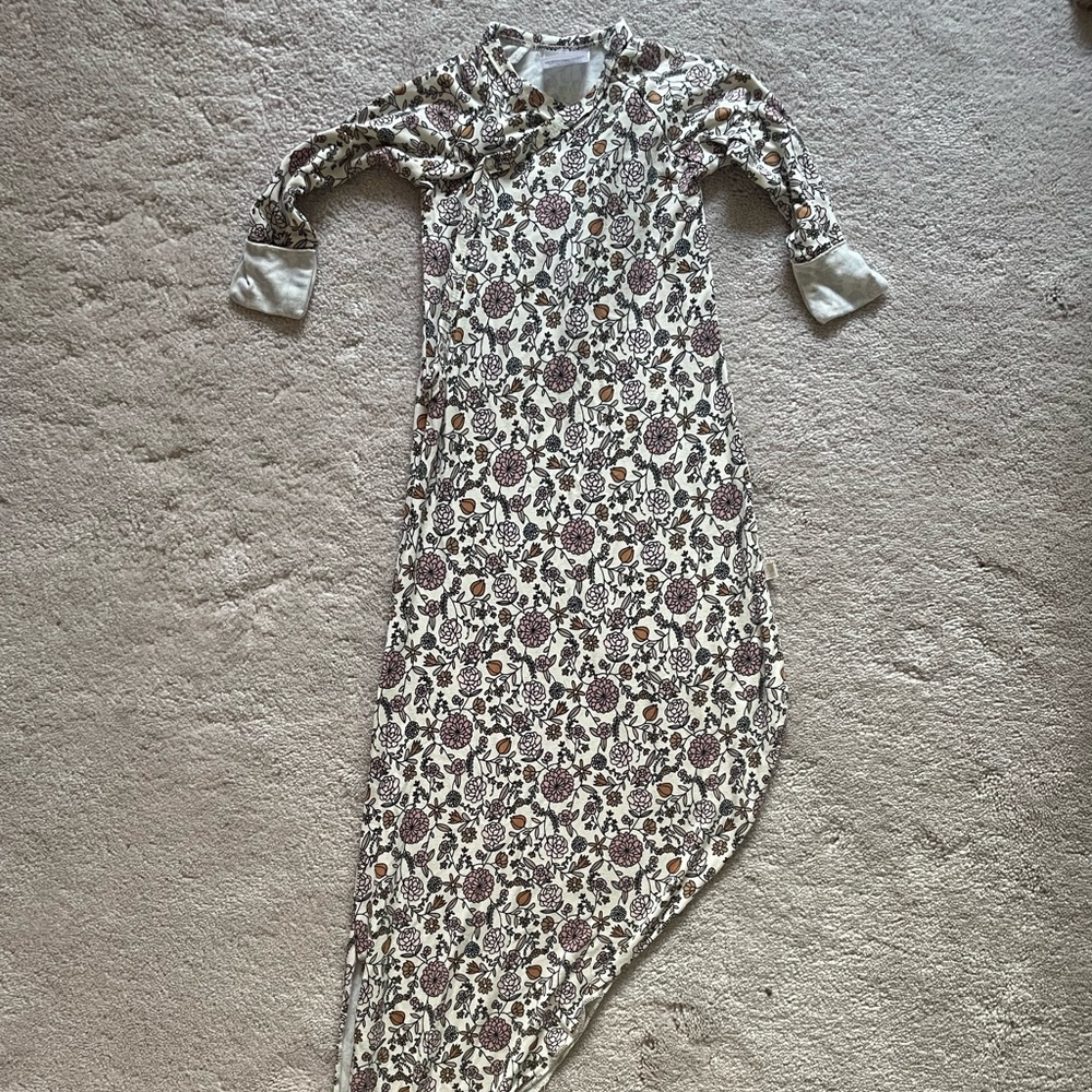 Jax and Lennon infant knot gown (newborn)